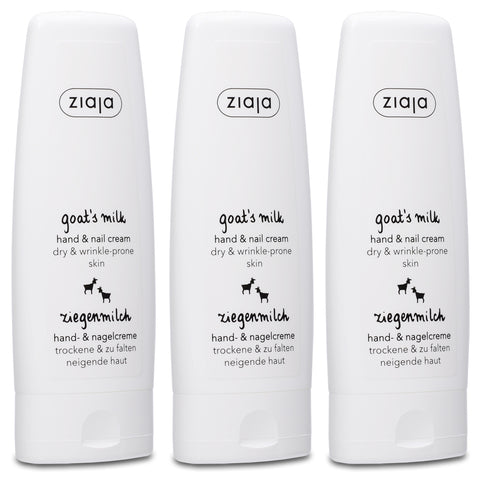 Goat's Milk Hand & Nail Cream (Bundle) - 3 Pack